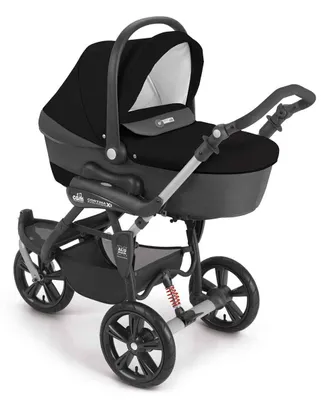 Produktbild von 3-in-1 Kombi-Kinderwagen Cortina X3 tris | Mehr Farben verfügbar | inkl. Babyschale, Fußsack & Wickeltasche