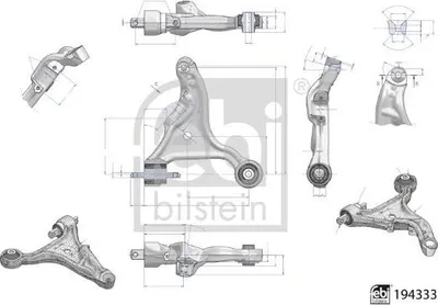Zdjęcie produktu dla Wahacz Volvo P. S80 98- S60/V70 01- Pr Patrz Katalog