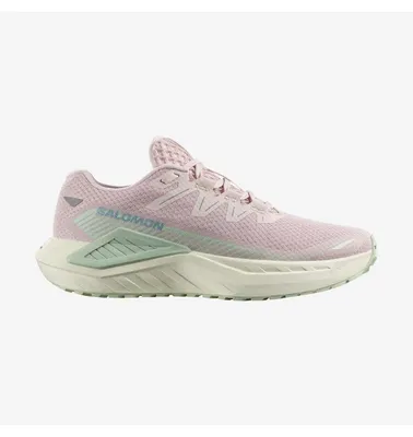 Productafbeelding van Salomon DRX DEFY GRVL W hardloopschoenen in de kleuren Hushev/Vanila/Sea, maat 6.5