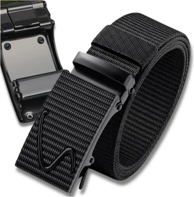 Immagine prodotto di J&W Cintura da uomo con fibbia automatica Plarenta nero Taglia unica