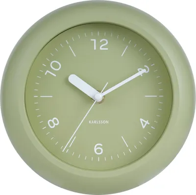 Produktbild von Karlsson - Wanduhr Slope - Tee grün - Ø20cm