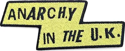 Produktbild von Sex Pistols Anarchy Aufnäher zum Aufnähen