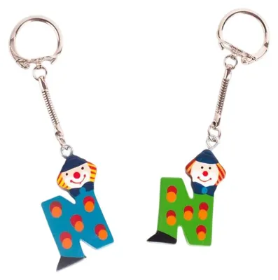 Produktbild von Schlüsselanhänger Buchstabe Clown N