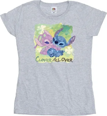 Produktbild von Disney - "St Patrick's Day" T-Shirt für Damen BI25739 (XXL) (Grau)