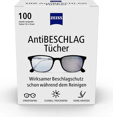 Produktbild von ZEISS AntiBeschlag Tücher 100 Stück