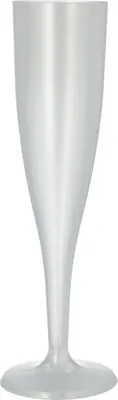 Immagine prodotto di PAPSTAR 89729 PAPSTAR Bicchiere da champagne riutilizzabile PP, 0,1 l, traslucido, confezione da 10