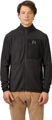 Image de Hannah Yukon Fleece avec fermeture éclair sur toute la longueur Noir L Homme Noir L