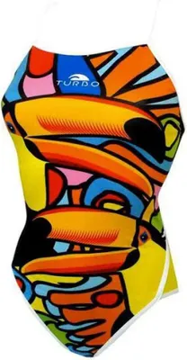 Image de Turbo Tucan Maillot de bain Multicolore 9-10 ans Filles Multicolore 9-10 ans
