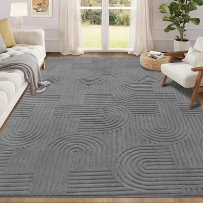 Obrázok produktu pre Umývateľný koberec, mäkký, 140x200 cm, s protišmykovou vrstvou, vhodný do obývačky a spálne