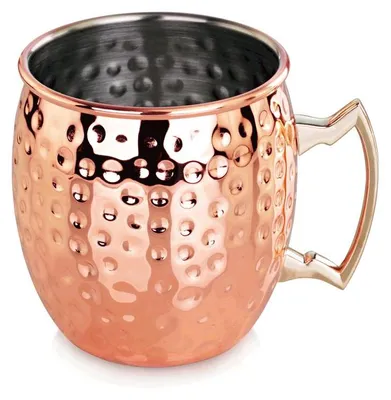 Produktbild von Moscow Mule Becher gehämmert Kupferoptik