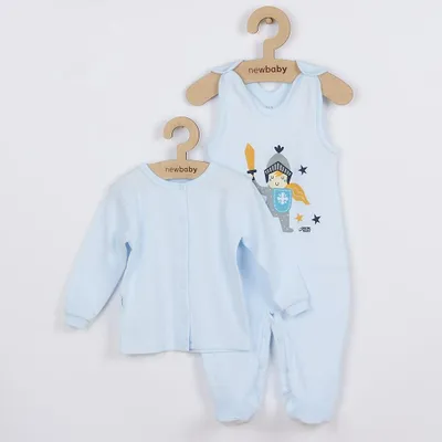Immagine prodotto di nuovo set per neonati in cotone a 2 pezzi Little Knight, taglia 80 (9-12m)