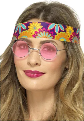 Produktbild von Smiffys - Sonnenbrille für Herren/Damen Uni - Kostüm SM866 (Einheitsgröße) (Orange)