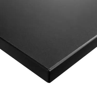 Zdjęcie produktu dla Blat biurka uniwersalny 100x60x1.8 cm Czarny P