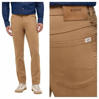 Obrázok produktu pre Mustang | Pánske nohavice "Tramper Straight", hnedé, veľkosť W32, dĺžka L34