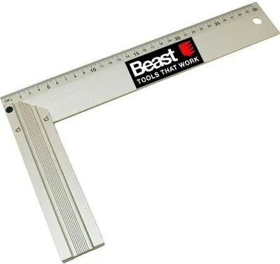 Obrázok produktu pre Stolársky štvorhran 250 mm HLINÍK
