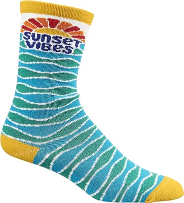Produktbild von Electra Uni Socken , Sunset Vibes Azure Mint, S/M