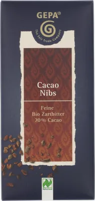 Produktbild von Grand Noir - Kakao Nibs 70% 100g