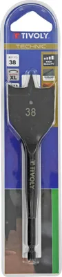Image de Mèche bois plate 38mm - TYVOLY - 10802523800