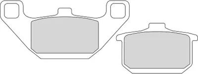 Produktbild von FERODO Bremsbeläge Satz FDB339EF