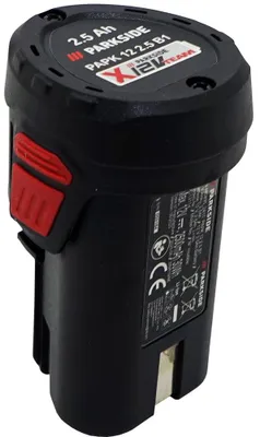 Zdjęcie produktu dla Akumulator Parkside Performance® 12V 2,5Ah PAPK 12 (bez ładowarki), kompatybilny z urządzeniami