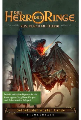 Produktbild von Herr der Ringe Reise durch Mittelerde - Geißeln der wüsten Lande