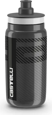 Produktbild von Castelli Fly Team 550ml Trinkflasche Schwarz  Schwarz One Size