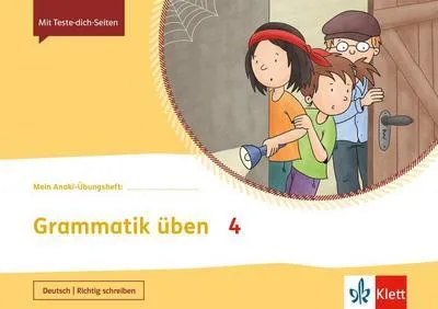 Obrázok produktu pre Mein Anoki-Übungsheft. Grammatik üben 4. Übungsheft Klasse 4