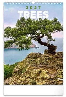 Immagine prodotto di NOTIQUE, Calendario da parete "Alberi", 2027, 33 x 46 cm