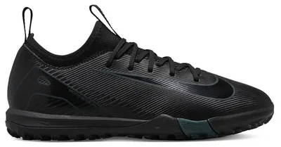 Image de Nike Mercurial Vapor 16 Academy TF, couleur noire et vert foncé (taille enfant/adolescent) - Pointure EU 34