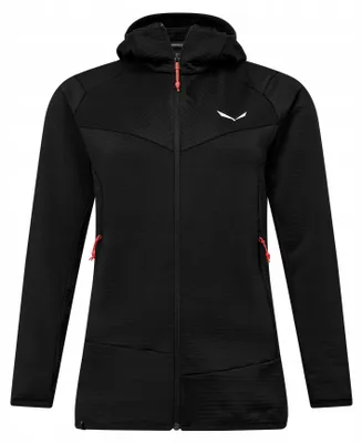 Produktbild von Salewa Altavia Polarlite Unterlayer Fleecejacke für Damen, Farbe:Schwarz, Größe:36