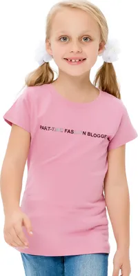 Produktbild von Mädchen-T-Shirt Fashion - Rosa - 134
