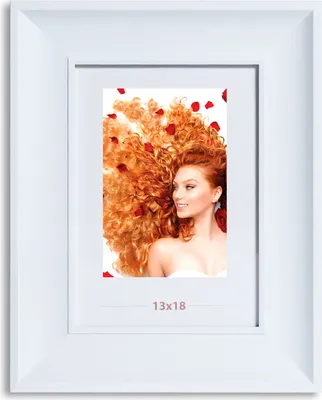 Produktbild von Bilderrahmen Lifestyle Foto Rahmen Collage quadratisch Wanddeko Poster 40D - Farbe: Weiss | Format: 13x18