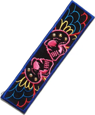Obrázek produktu pro Vzor - záplata, nažehlovací, nažehlovací záplata, aplikace, záplata, nažehlovací, Velikost: 12,7 x 3,1 cm