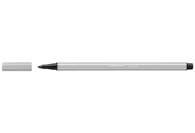 Produktbild von Premium-Filzstift - STABILO Pen 68 - Einzelstift - hellgrau