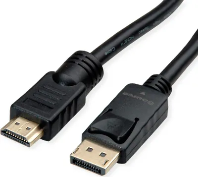 Produktbild von ROLINE DisplayPort Kabel DP - UHDTV, ST/ST, schwarz, 10 m
