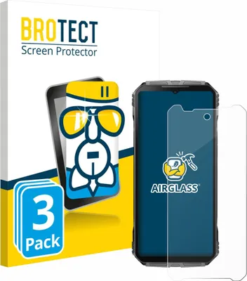 Produktbild von 3x BROTECT Schutzglas für Doogee V40 Pro Schutzfolie Panzer Folie Glas Display Schutz klar