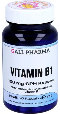 Obrázok produktu pre GALL PHARMA Vitamín B1 100 mg GPH, kapsuly, 90 kapsúl