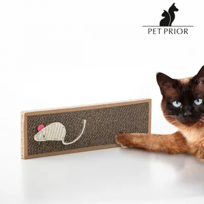 Image de Griffoir en carton avec herbe à chat