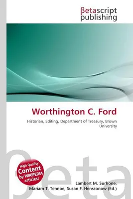 Produktbild von Worthington C. Ford