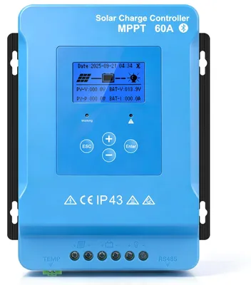60A Bluetooth MPPT Solarladeregler 12V/24V/48V/96V