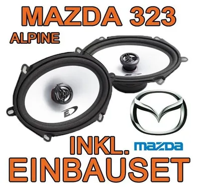 Produktbild von Alpine SXE-5725S - 5x7 Koax-System für Mazda 323 - justSOUND