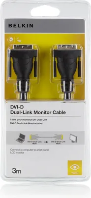 Produktbild von BELKIN DVI Kabel, Dual Link, 3m