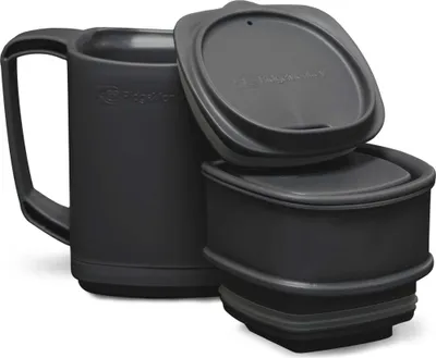 Produktbild von RidgeMonkey Thermo Mug DLX Brew Set Grey - Thermobecher