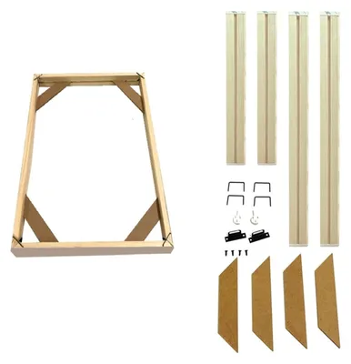 Produktbild von Holzrahmen für Fotos, ideal für DIY-Dekoration