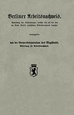 Produktbild von Berliner Arbeitsnachweis