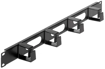 Image de INTELLINET Kabelmanagement 1HE 4 kleine Plastikringe sw