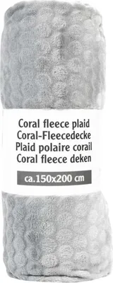 Zdjęcie produktu dla Koc 150x200cm (szary) (wzór 01)