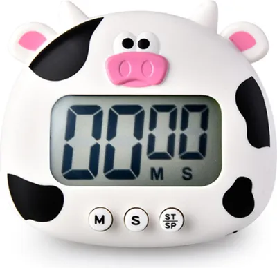 Produktbild von Küchentimer, niedlicher Countdown-Timer mit Tiermotiven, große LCD-Uhr mit Ständer