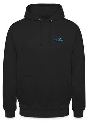 Produktbild von Spreadshirt Stromberg Logo Capitol Versicherung Gestickt Uni Hoodie, 4XL, Schwarz