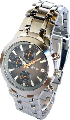 Produktbild von s.Oliver Herren-Armbanduhr Analog Quarz Chronograph SO-15056-MCR